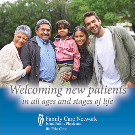 Island Family Physicians welcoming new patients